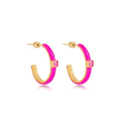 Candy Pink Earrings
