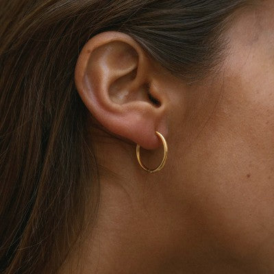 Large Hoop Earrings by hey harper