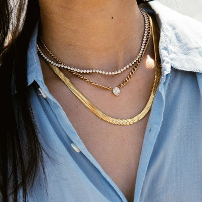 Aurea Tennis Necklace