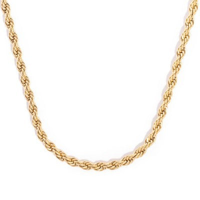 Thin Silhouette Gold Necklace by hey harper