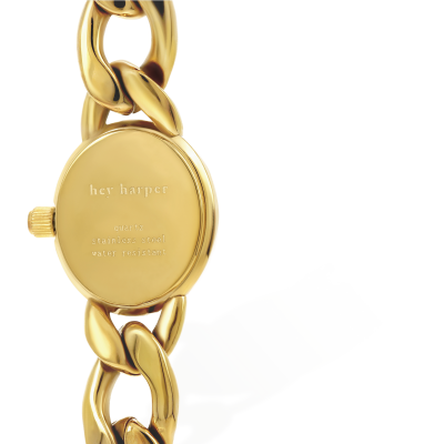DNA Watch Gold and Pearl by hey harper