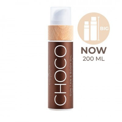 CHOCO Sun Tan & Body Oil 200 ml - COCOSOLIS